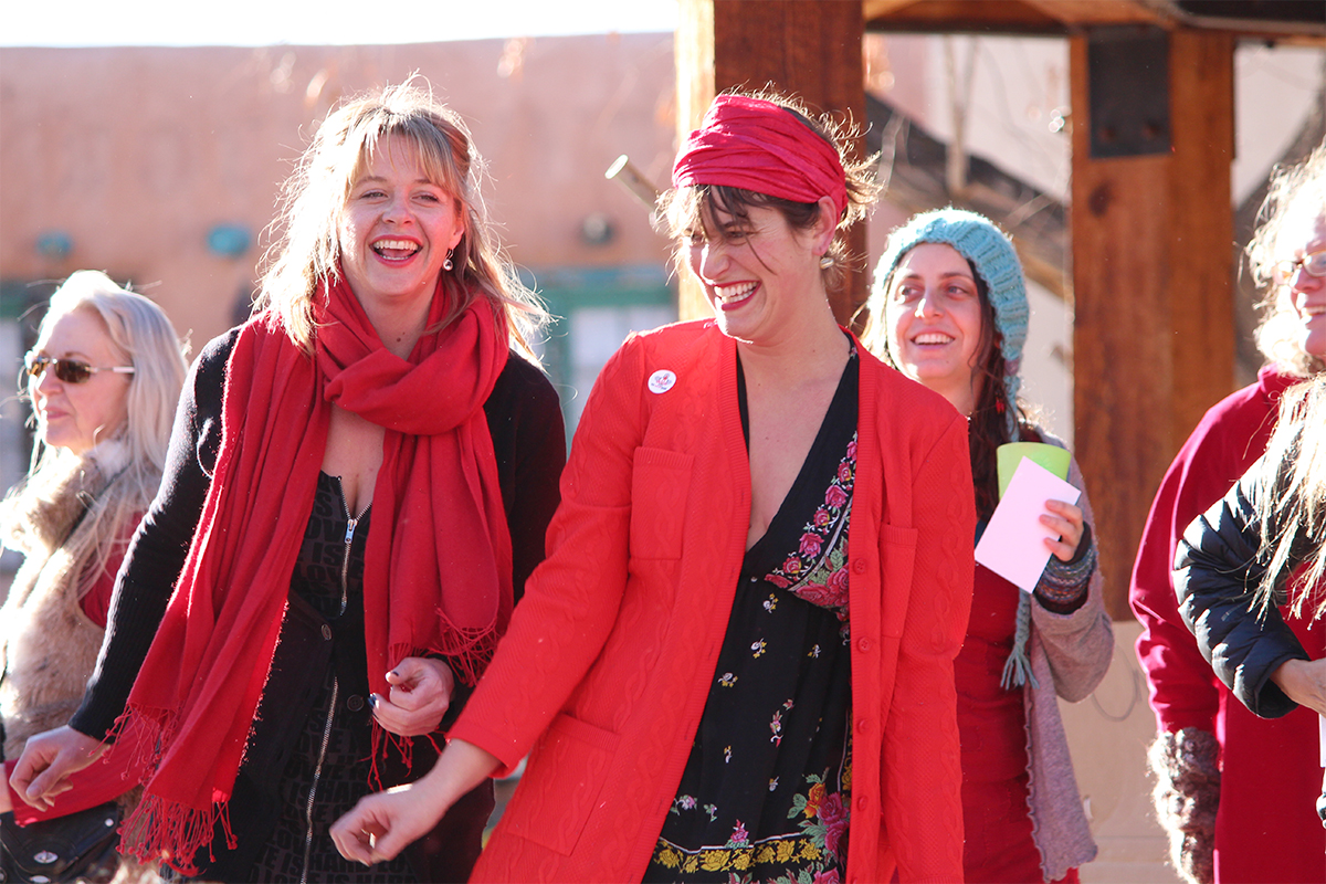 One Billion Rising, Taos Live Taos