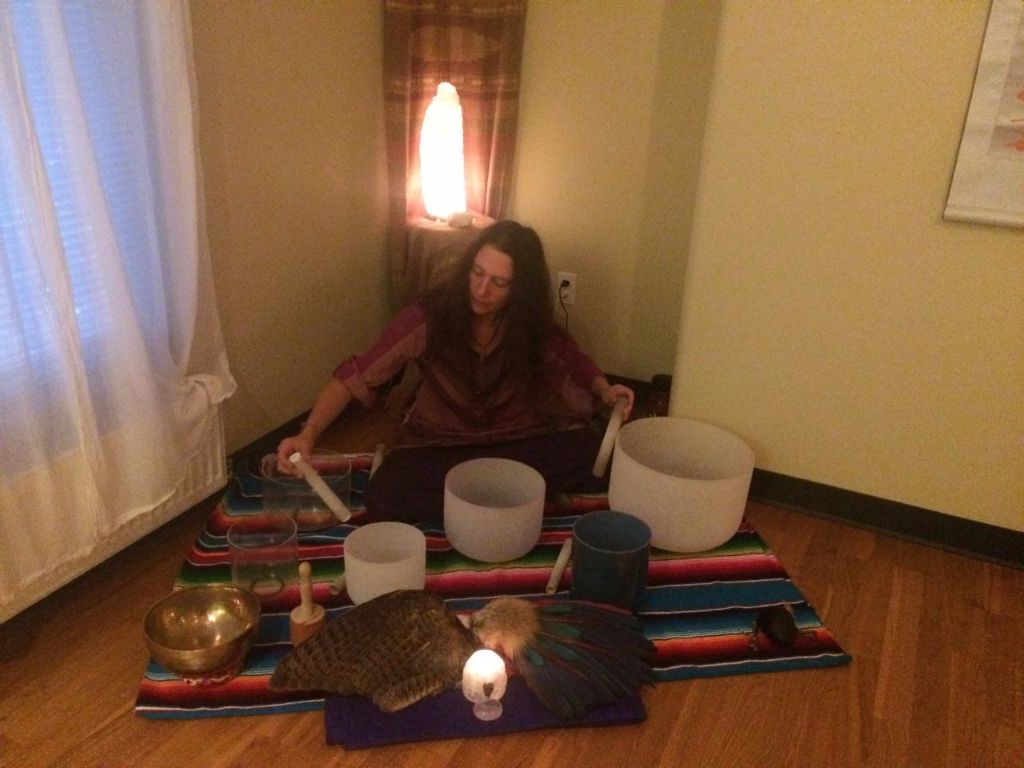 The Alchemy of Crystal Bowls and Yoga Asana - Live Taos