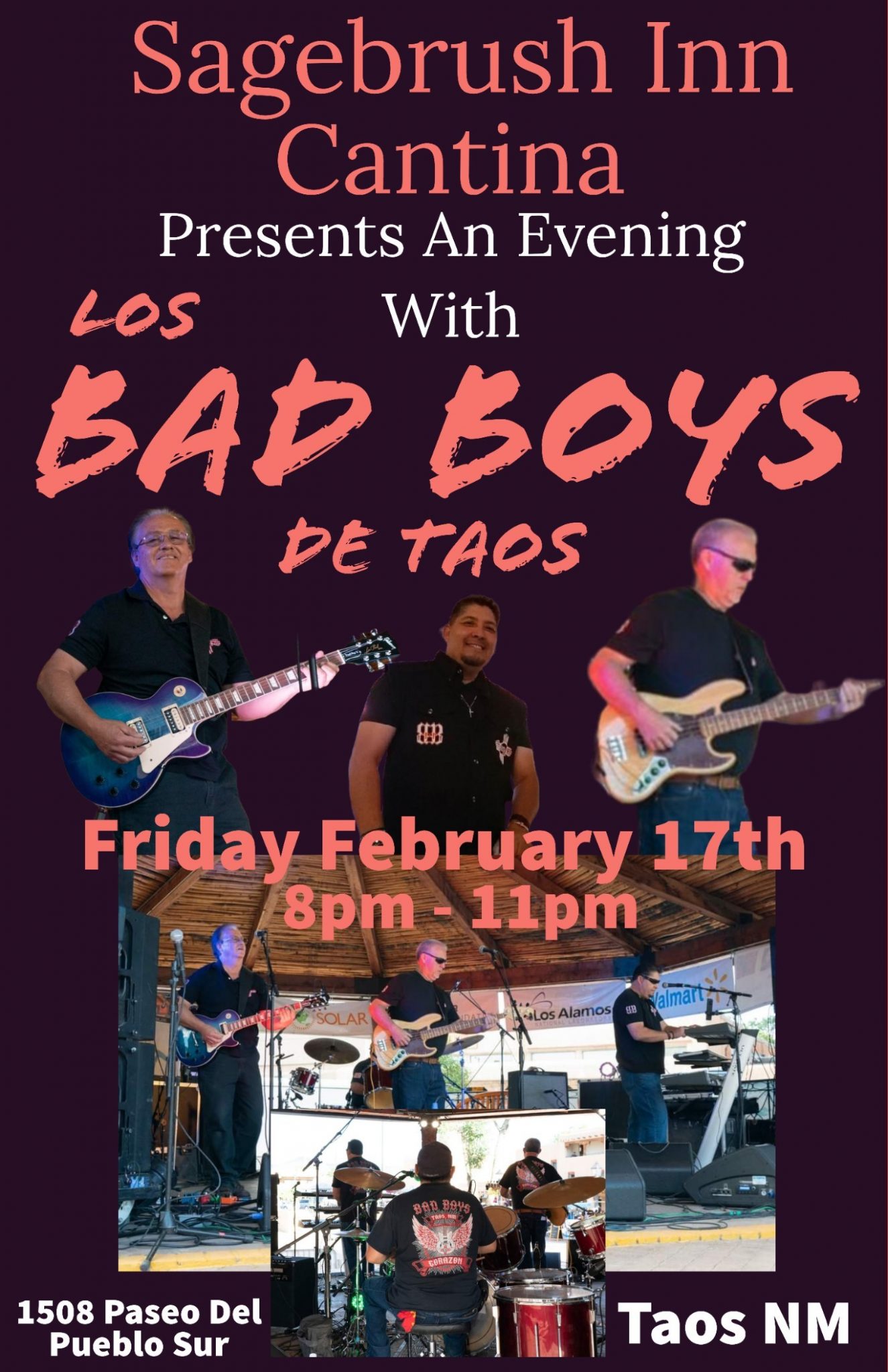 Bad Boys Band Live Taos Events Calendar