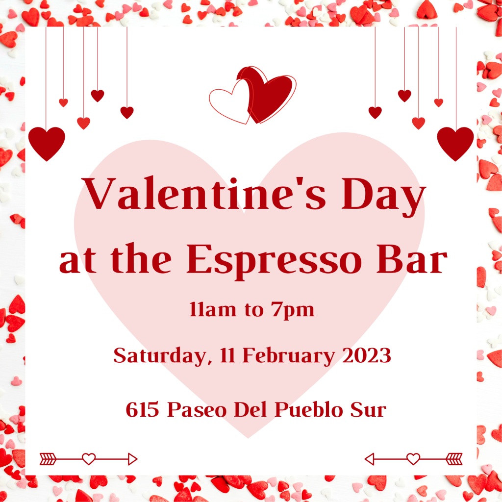 Valentine's Day at The Espresso Bar - Live Taos Events Calendar