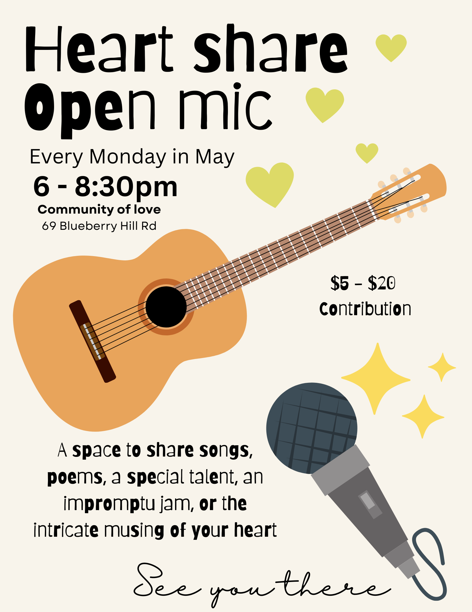 Heart Share Open Mic. Live Taos Events Calendar