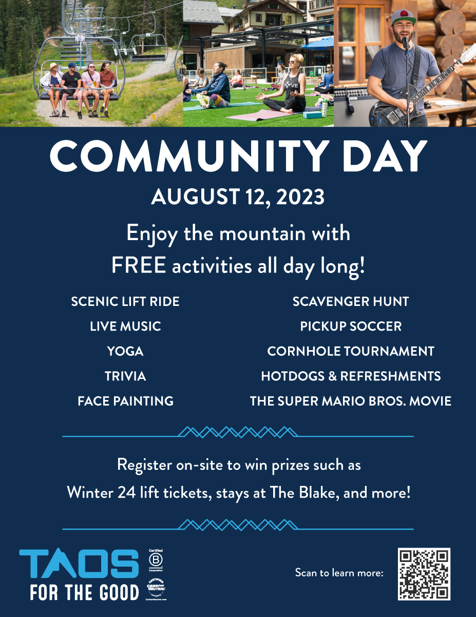 Community Day Live Taos Events Calendar