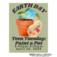 Teen Tuesday: Paint a Pot