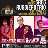 Greg Ruggiero Trio