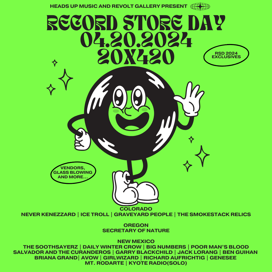 Record Store Day 2025 Live Taos Events Calendar