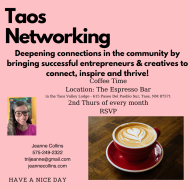 Taos Networking - Coffee Time