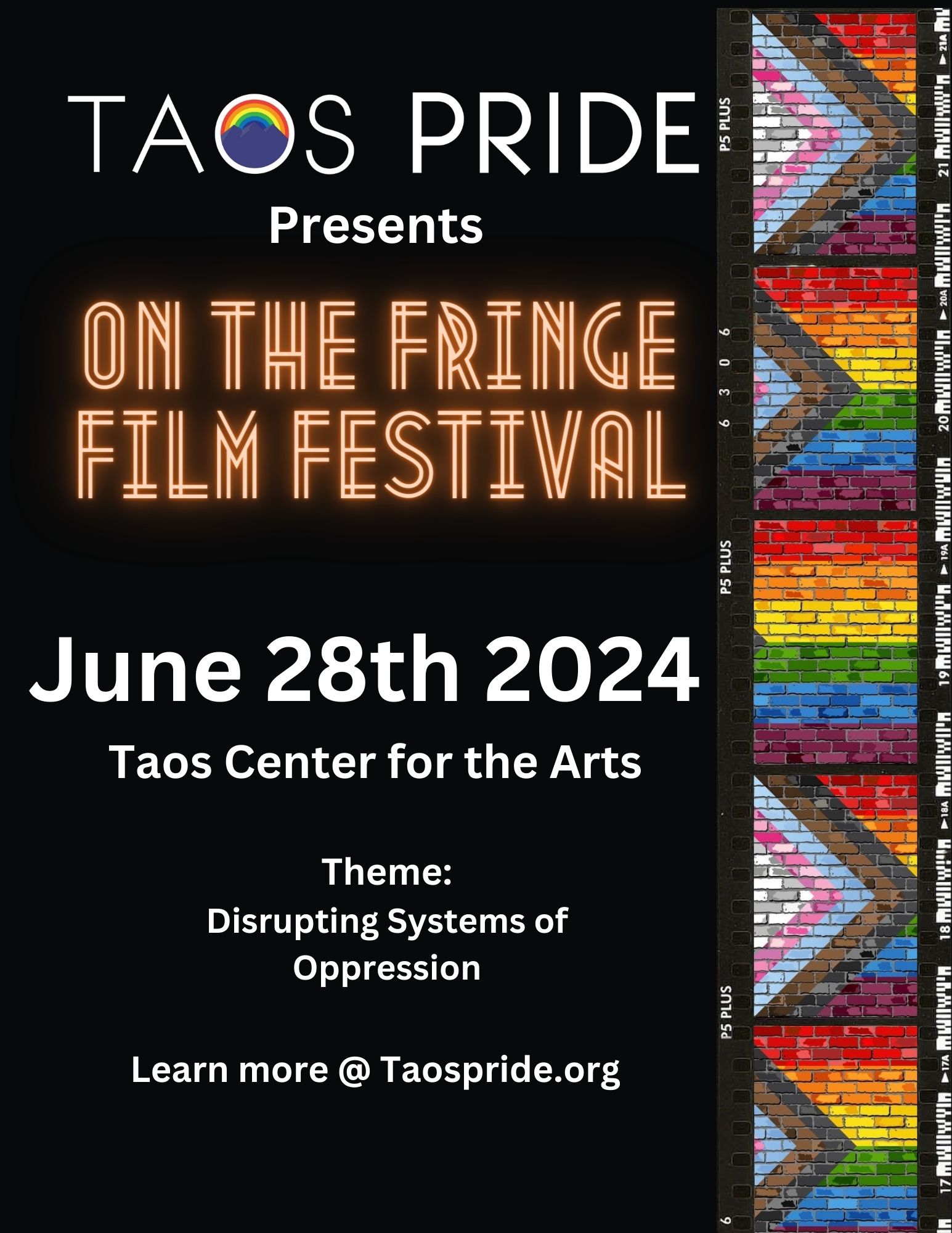 Taos Pride Presents On the Fringe Film Festival Live Taos Events