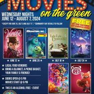 Movies on the Green Summer Series Wednesday Nights