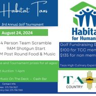 Habitat Taos 3rd Annual Fundraising Event and Golf Tournament