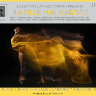 Ballet Taos presents:  Nikoloz Makhateli's 'La Fille Mal Gardée'