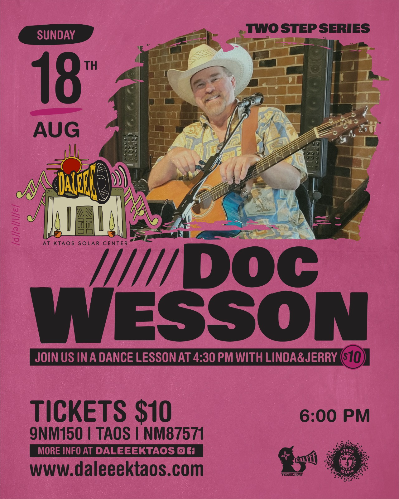 Doc Wesson Live Taos Events Calendar