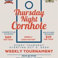 Thursday Night Cornhole