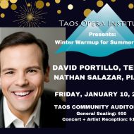 Taos Opera Institute Presents David Portillo in Concert