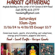 Taos Winter Market Gathering