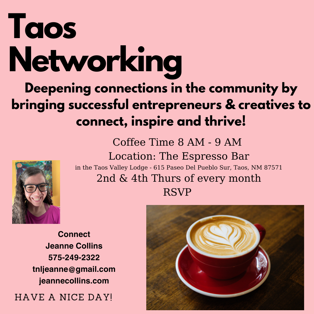 Taos Networking Live Taos Events Calendar