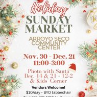 Holiday Sunday Market
