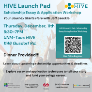 HIVE Launchpad: Scholarship Essay and Application Workshop