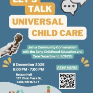 Community Conversation: Universal Child Care