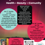 Healthy Holiday Preparations