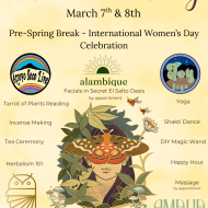 Crawl into Creativity - Pre-Spring Break - International Women’s Day Celebration