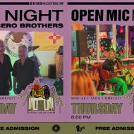 New Mexico Night with Lucero Brothers, followed by Open Mic