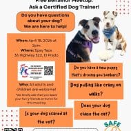 FREE Ask a Trainer Behavior Meet-Up
