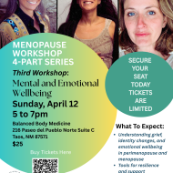 Thriving in Transition Menopause Workshop