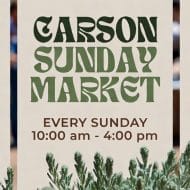 Carson Sunday Market