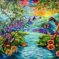 Reception: Shari Ubechel's 3D Paintings