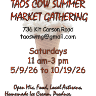 Taos Cow Summer Market Gathering