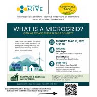 What is a Microgrid? UNM-Taos HIVE / Renewable Taos Speaker Event