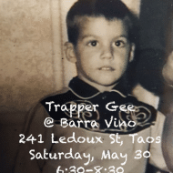 Trapper Gee and Chris Theberge
