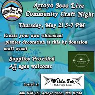Arroyo Seco Live Community Craft Night