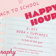 Back to School Happy Hour
